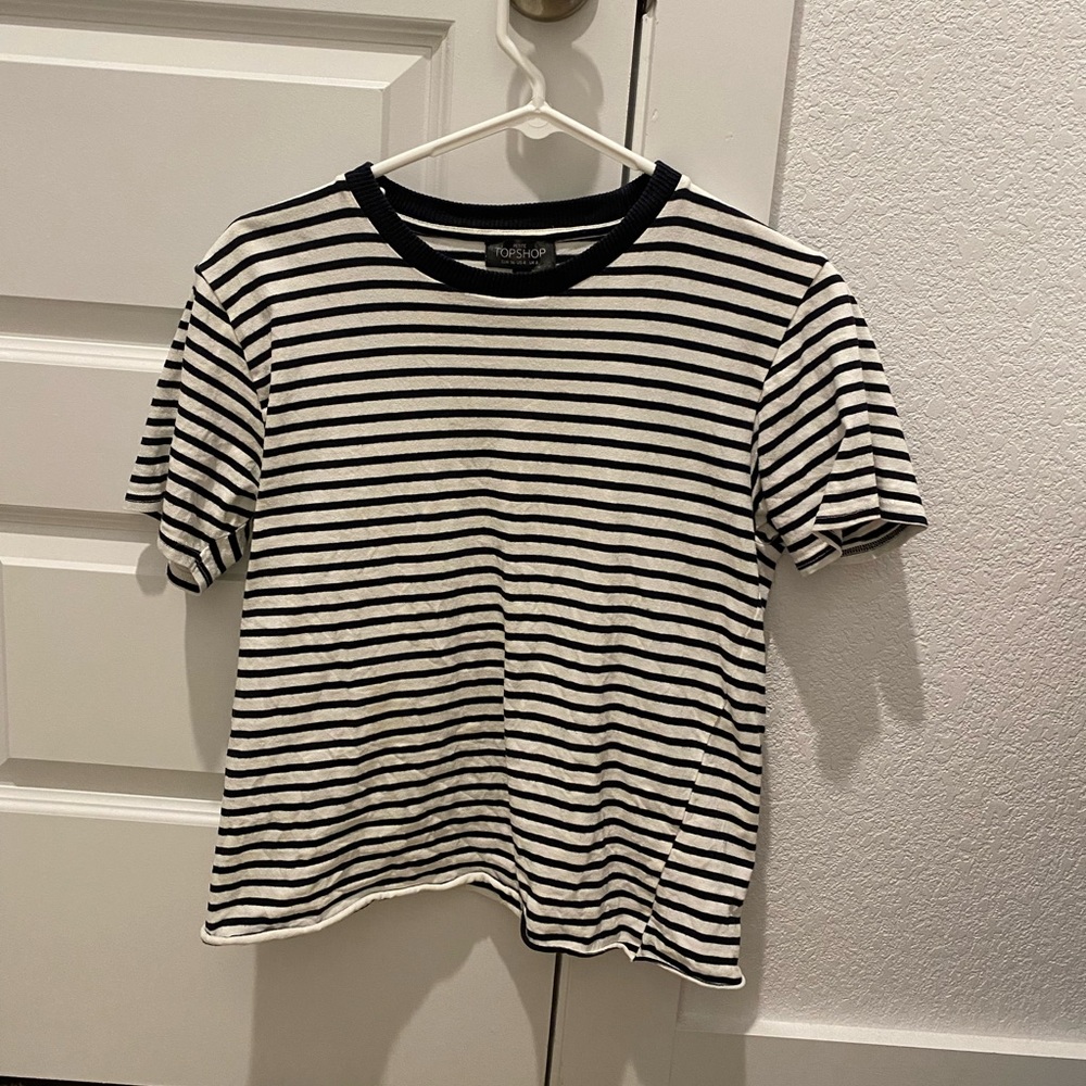 Topshop Striped Tee